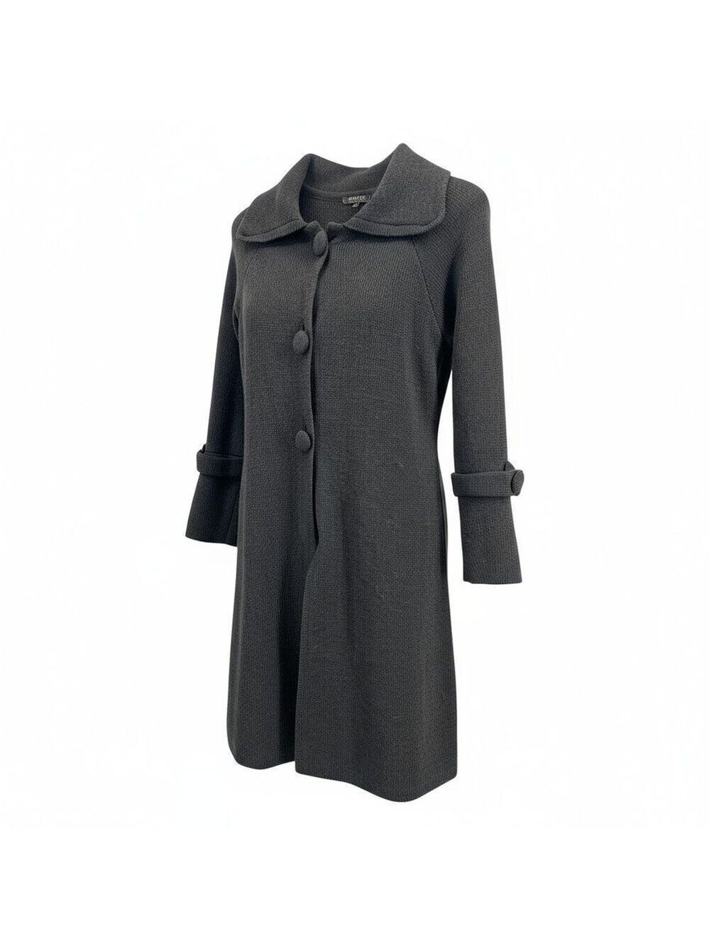 ✨ Solo Tu Vintage-Inspired Knit Coat – Size M - Made in Italy✨